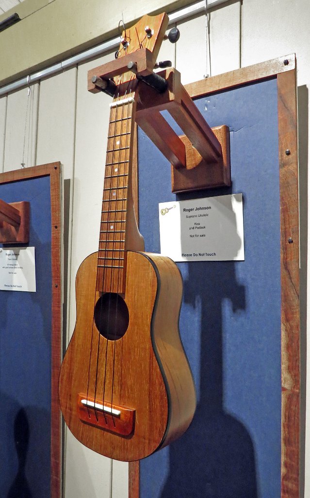 07 - Roger Johnson's koa and padauk soprano ukulele