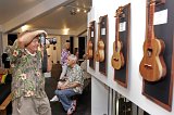 BIUG member Mikel Athon photographs show ukuleles