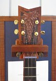 Headstock detail, koa tenor ukulele by Claudia Suen .jpg