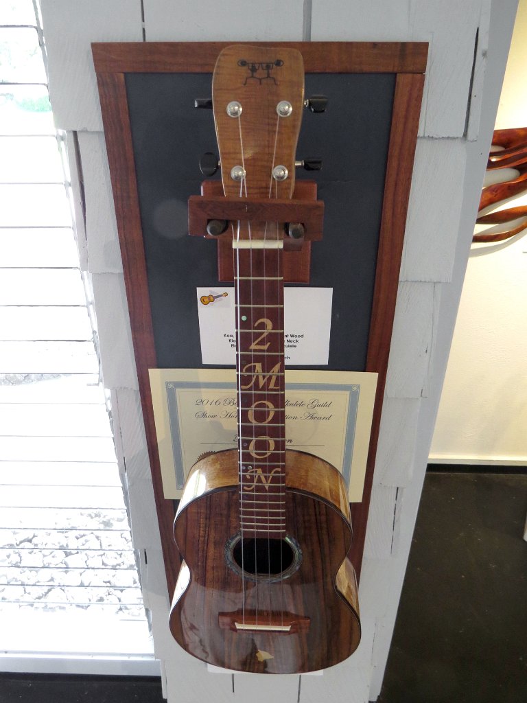 22 - Tom Mullen's koa, mango & pheasant wood tenor ukulelea