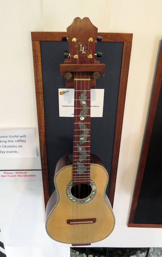 47 - Mike Perdue's rosewood and Port Orford cedar tenor ukulele