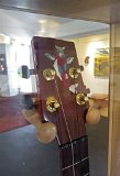 12 - Detail of headstock inlay on Bob Gleason's mango and curly redwood tenor ukulele.jpg