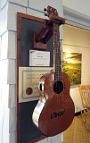 5 - Doug Powdrell's koa and redwood tenor ukulele