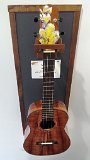 45 - Woodley White's curly koa tenor ukulele with hand-painted headstock by Louis Daniele.jpg
