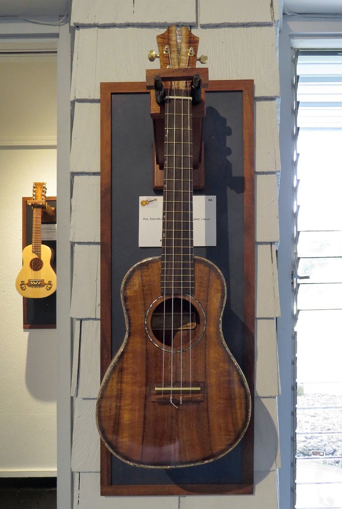 04 Michael Perdue's koa and spanish cedar tenor ukulele