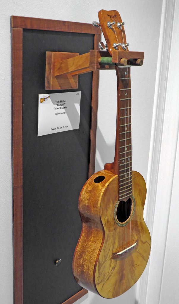 36 Tom Mullin's spalted mango tenor ukulele