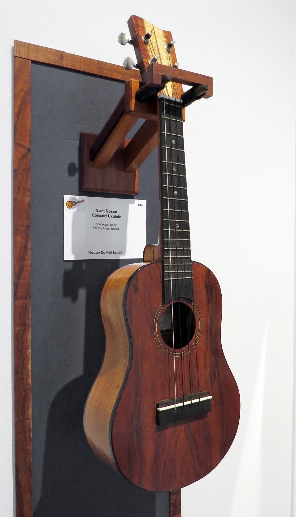 46 Sam Rosen's koa concert ukulele