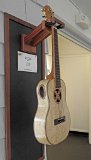 01 Paul Arrington's curly mango with koa highlights tenor ukulele