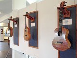 2014 Big Island Ukulele Guild exhibit 41  BIUG member Sam Rosen’s tenor ukuleles on display at the 2014 BIUG exhibit at Wailoa Center in Hilo