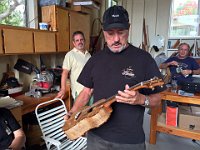 03 - Roger Johnson talks about his newly completed mango ukulele