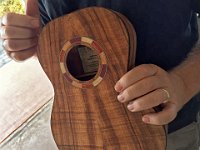 Tom Russell's segmented wood rosette