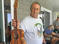 11 - Bob Gleason's koa uke with abalone everywhere